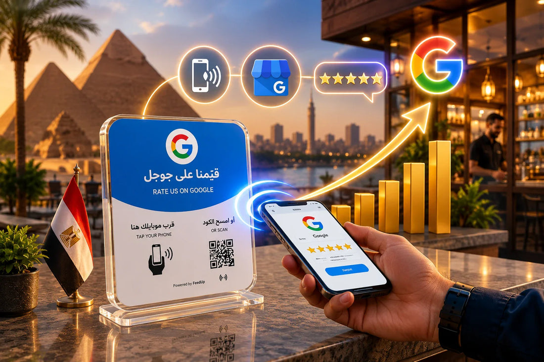 Why NFC Google Review Plates Are Becoming Essential for Businesses in Egypt